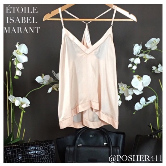 ÉTOILE ISABEL MARANT BLUSH SLEEVELESS TOP - Picture 3 of 7